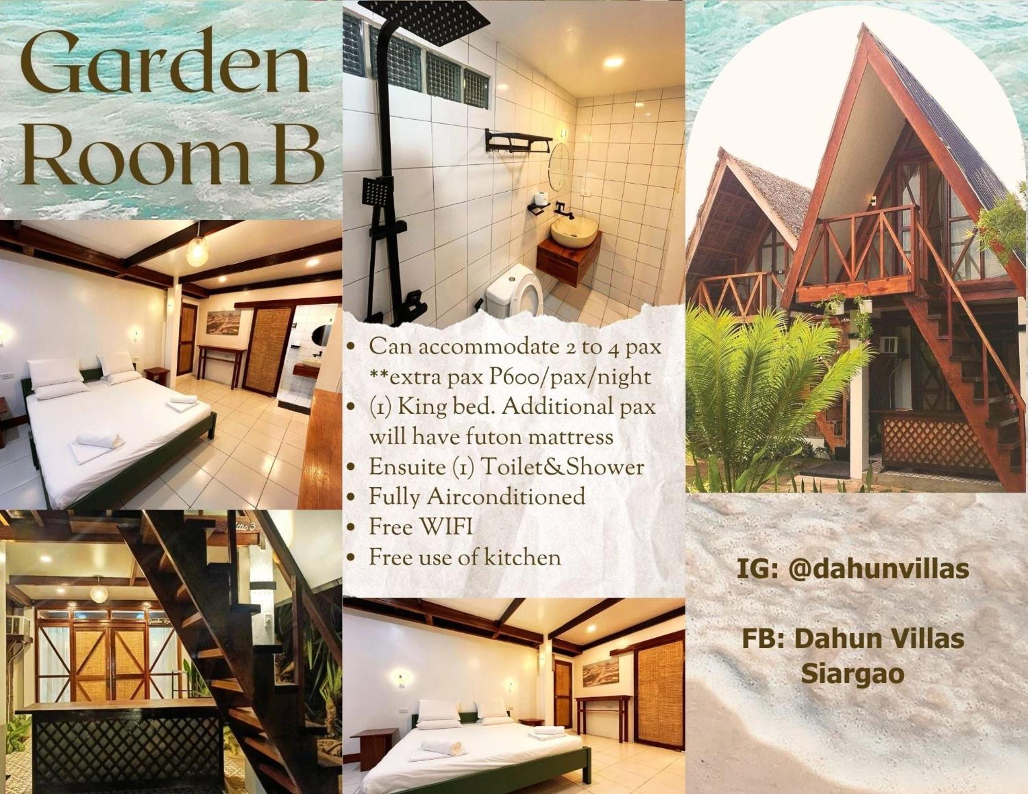 Dahun Villas Siargao General Luna  Eksteriør bilde