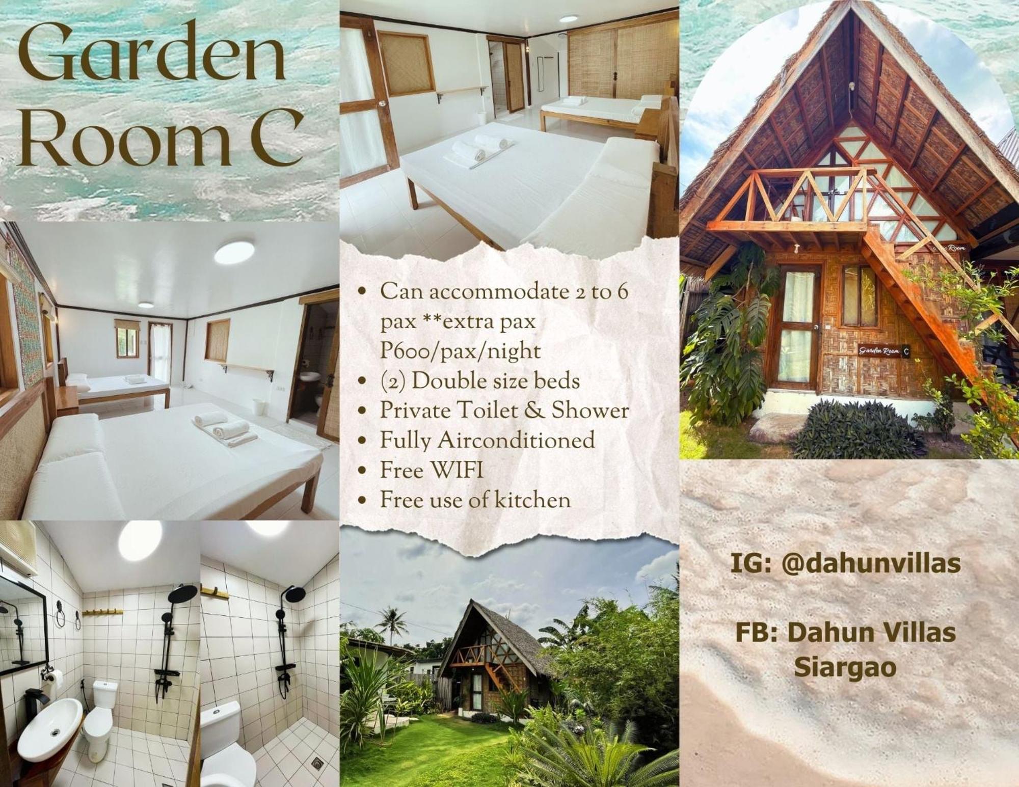 Dahun Villas Siargao General Luna  Eksteriør bilde